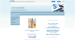 Desktop Screenshot of cafviaroma.org